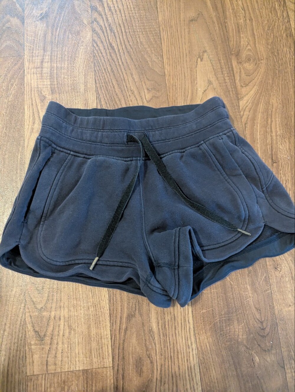 Lululemon Scuba High-Rise Short 5" Women’s 4 Blue Sweat Cotton Terry